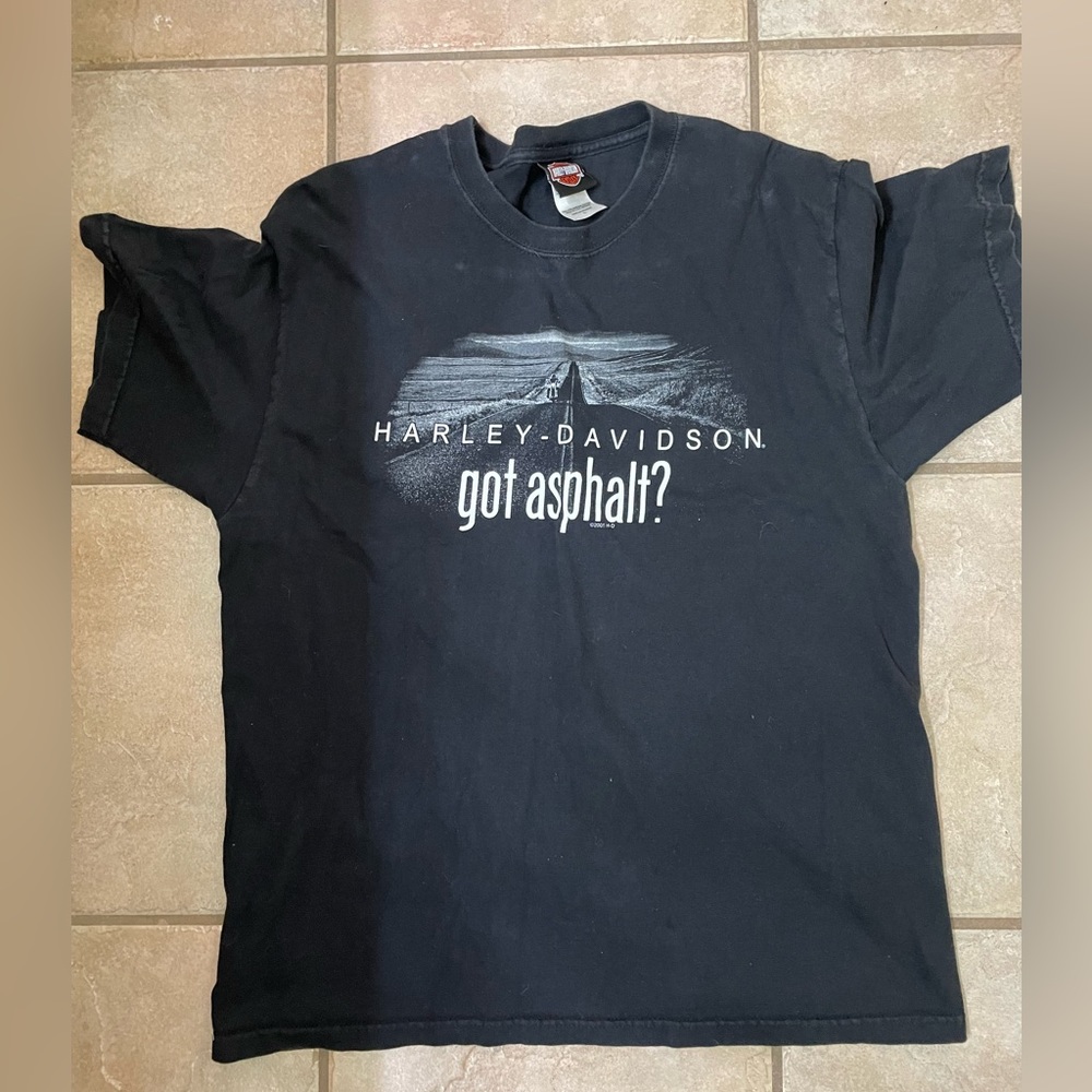 Vintage long sleeve Harley tee.